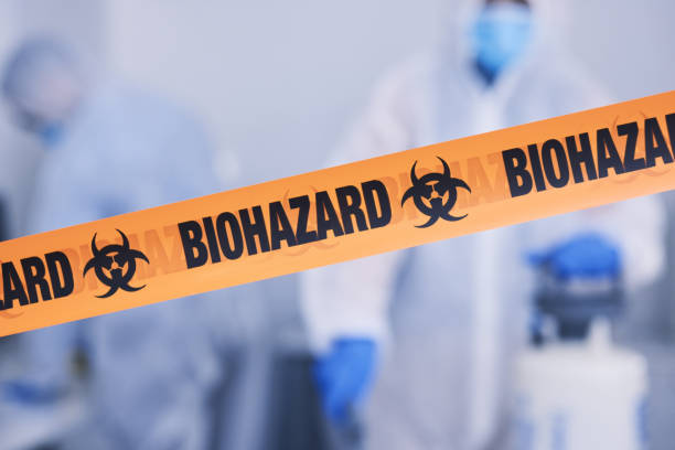 Professional Biohazard technician working in Wildwood, TN